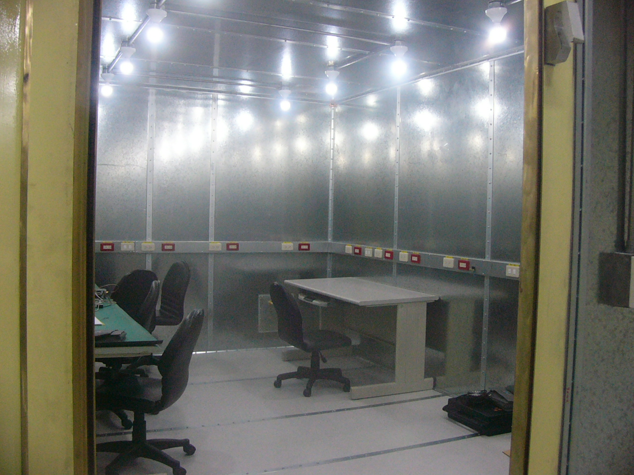 Interior of RF Shielded Room